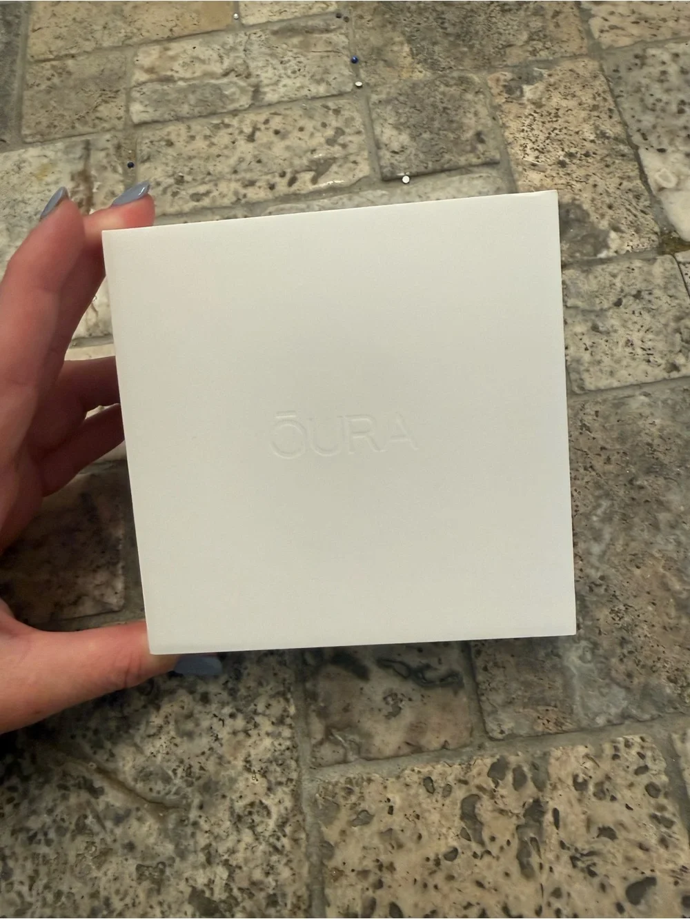 Oura silver ring